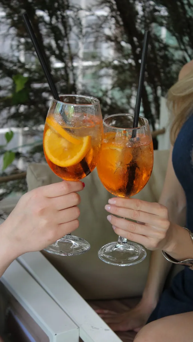 Aperol Spritz ტერასაზე